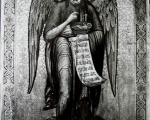 Ruski majstor (krug Ušakov): Sv. Jovan Krstitelj, kraj XVII v. tempera na dasci, 71 x 48,7 x 3,5 cm
